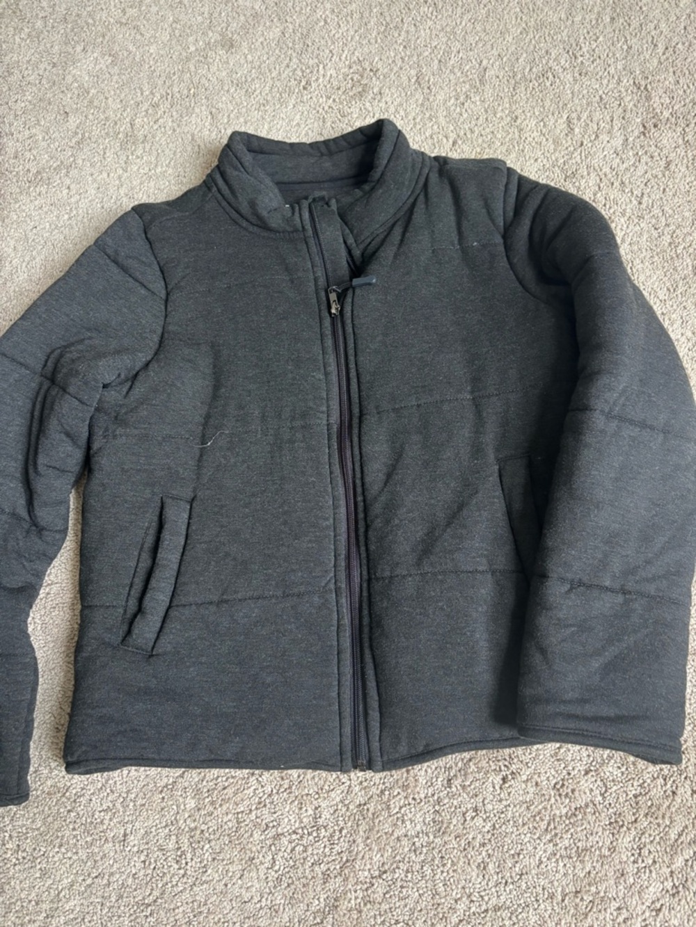 Thread & Supply RECREAT/ON Heather Charcoal Pullover